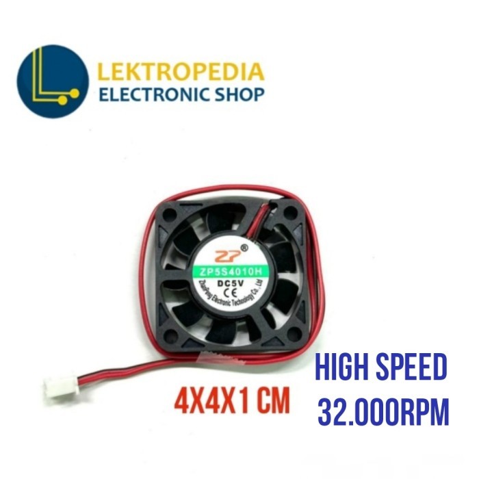 %$%$%$%$] Fan DC 5V 4cm Kipas Cooling Fan 4 cm 5 V 5 Volt 5Volt 4x4 Mini