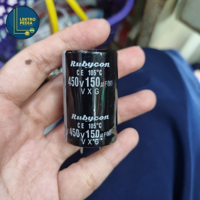 ~~~~~] Elco 150uf 450v Kapasitor 150 uf mikro 450 v volt Elko 450volt