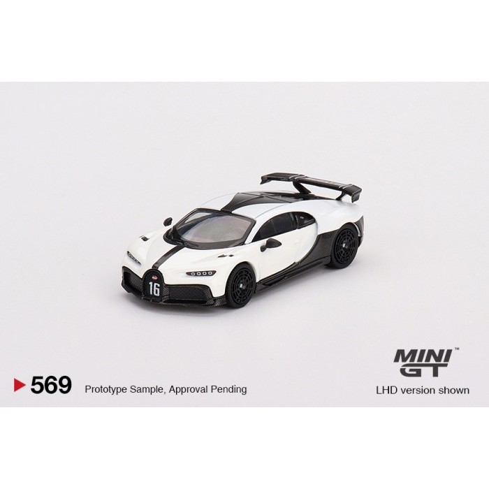 MINIGT 569 Bugatti Chiron Pur Sport White Diecast MGT