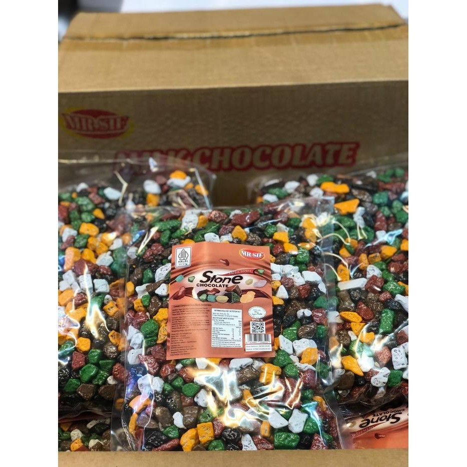 

terbaru !!! coklat arab batu krikil kemasan 1kg ready