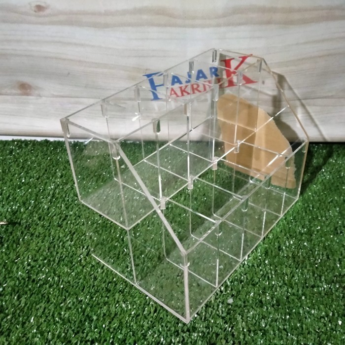 

TERBARU! Akrilik tempat sepidol/pulpen - 2 susun -