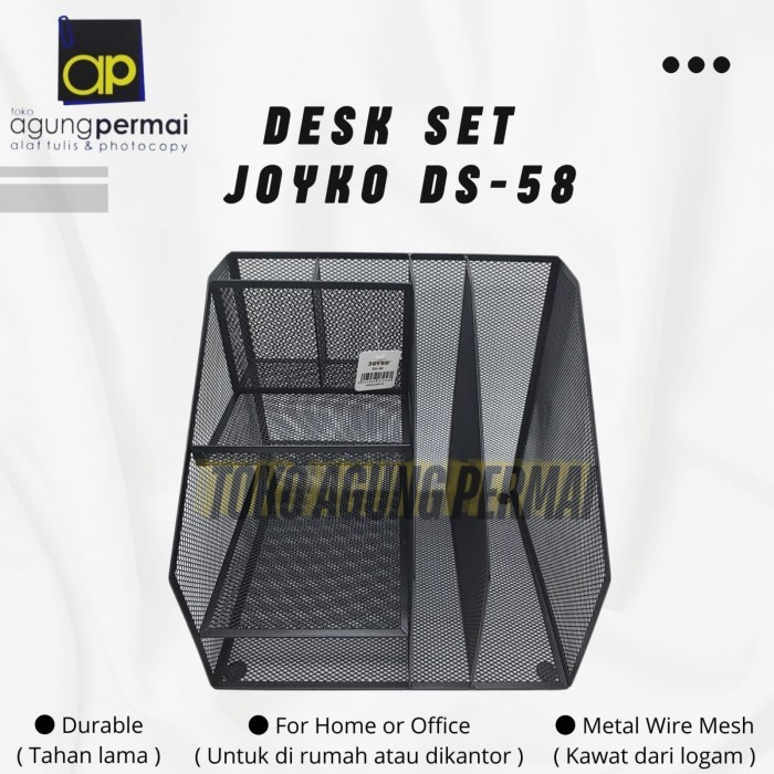 

TERLARIS! DESK SET KAWAT JOYKO DS - 58