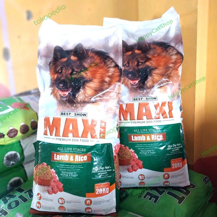 Makanan Anjing Maxi Dog Food 20 Kg Murah Lamb(Kusus Expedisi) #Gratisongkir #Sale #Discount