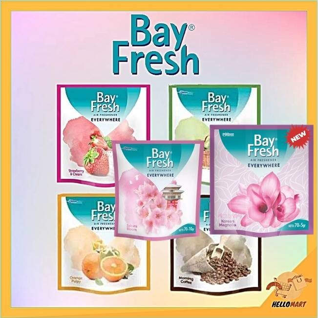 ORIGINAL Bayfresh Everywhere Air Freshener 70+10 gr / Bayfresh Gantung