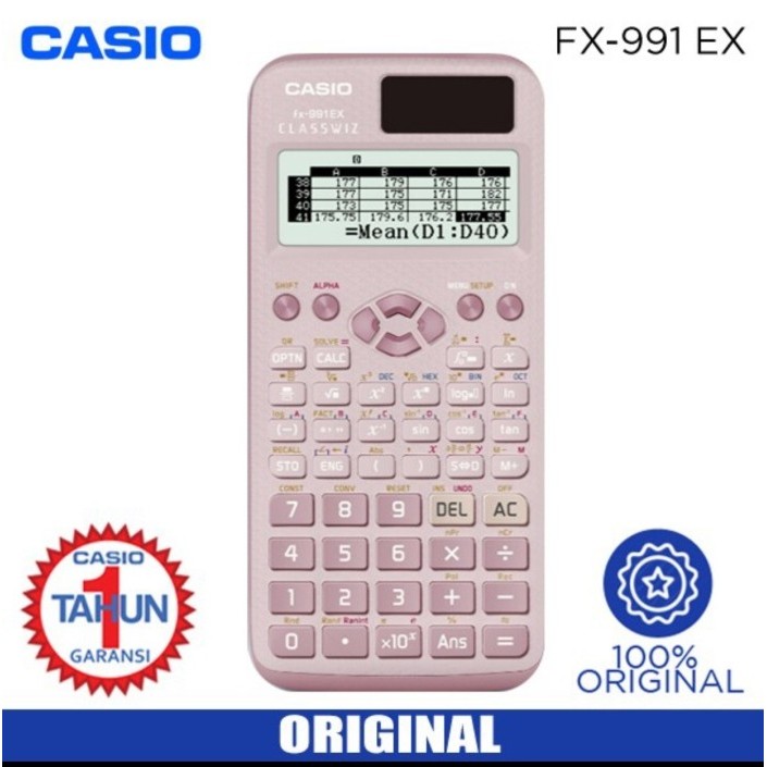 

Terlaris Kalkulator Scientific Casio FX-991EX Scientific Calculator FX991EX SALE