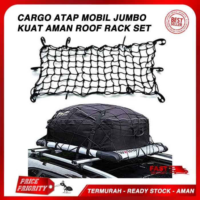 JARING ATAP MOBIL / Cargonet Atap / Tali atap mobil ROOF RACK