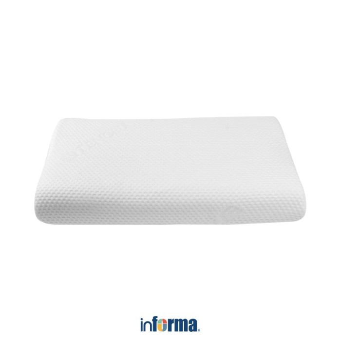 PROMO Informa Sleep Bantal Memory Foam Contour Adjustable - Putih