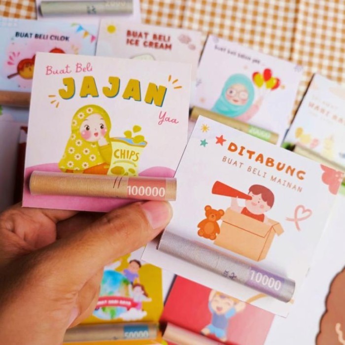 

Terlaris PROMO IDUL FITRI !!!! 24pcs amplop lebaran unik lucu angpau uang SALE