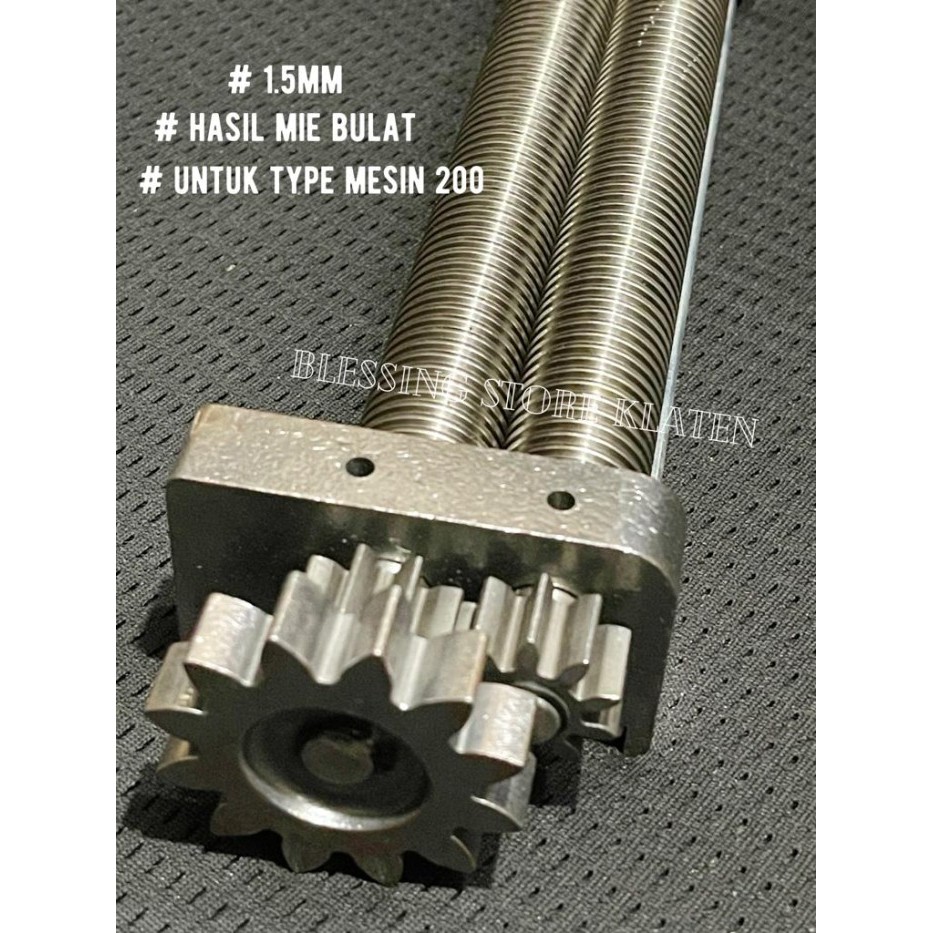 "'''] Sparepart Gilingan Mie /Mata Pisau Bulat Stainless Mesin Mie 200 1.5mm