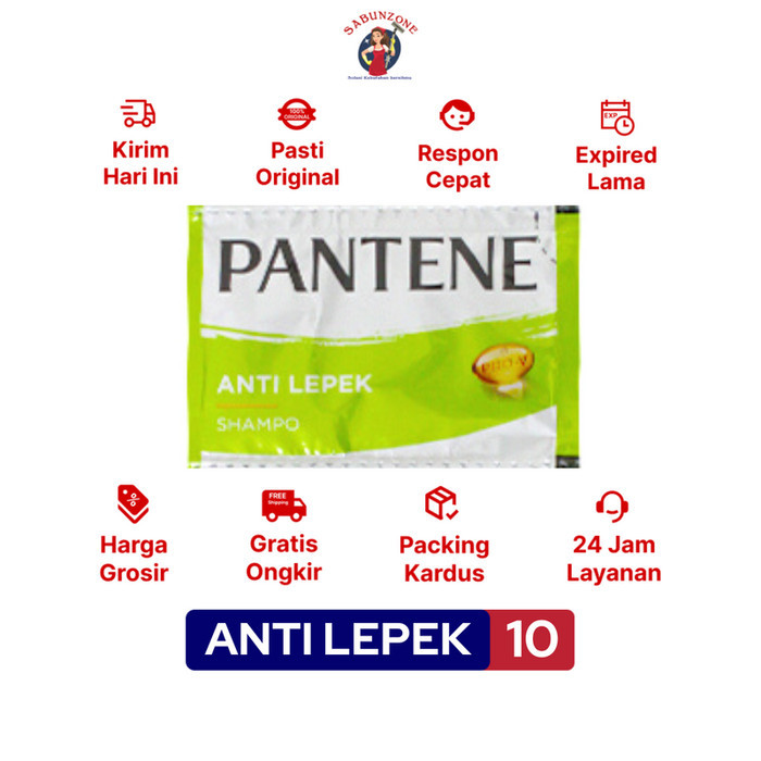 Shampo Pantene Anti Lepek 9 Ml Sachet
