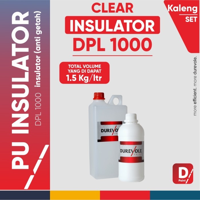 Dpl 1000 - Durevole Pu Insulator (Jerigen 1,5 Set)