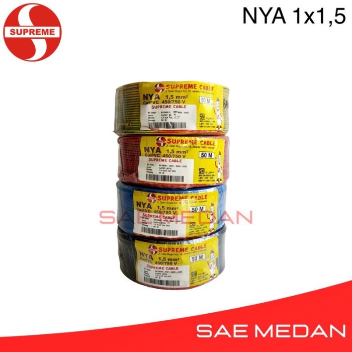 Nya 1,5 Supreme Kabel Nya 1.5 Mm-100Mtr