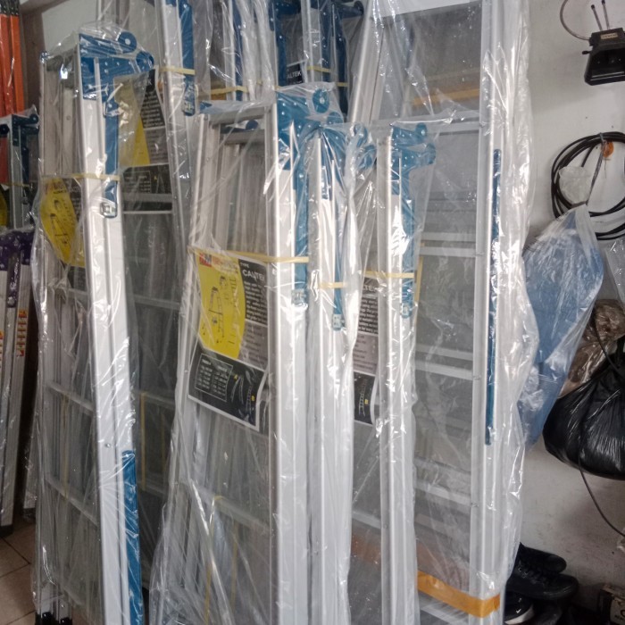 TANGGA ALUMINIUM 2 M DOUBLE KUAT