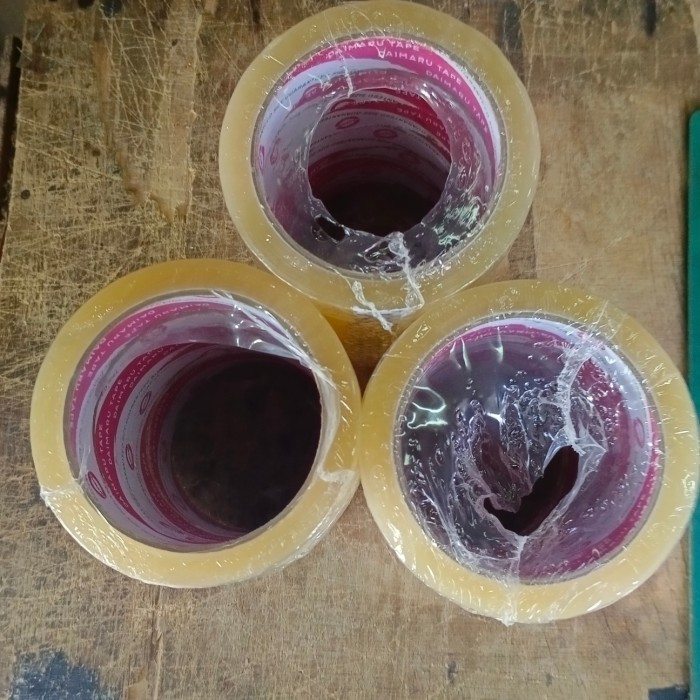 

Promo Isolasi Tape Daimaru 24Mmx72 Yard Bening Slop 6 Roll Cod