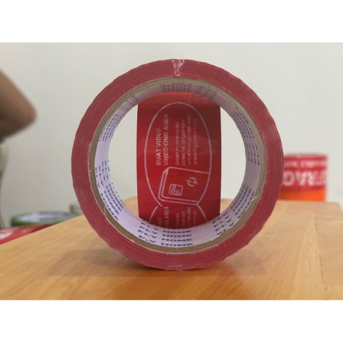 

Diskon Flyhome Fragile Unboxing 72Yard 6 Roll 45Mm X 72Yard Lakban Segel Eco Packing Aman