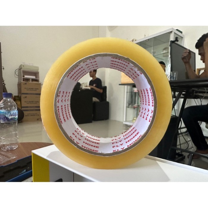 

Diskon Flyhome Lakban Coklat 1 Dus 100Yard 45Mm X 100Yard 72 Roll Eco Instan Packing Aman