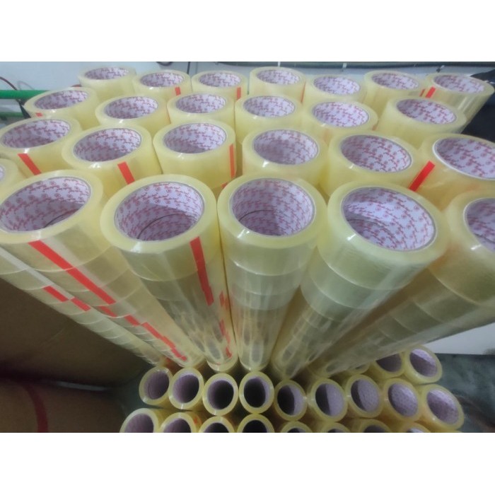 

Produk Terbaru Lakban Bening Coklat 45Mm X 100Yard (2 Inch X 100Yard) Gojek-Grab Packing Aman