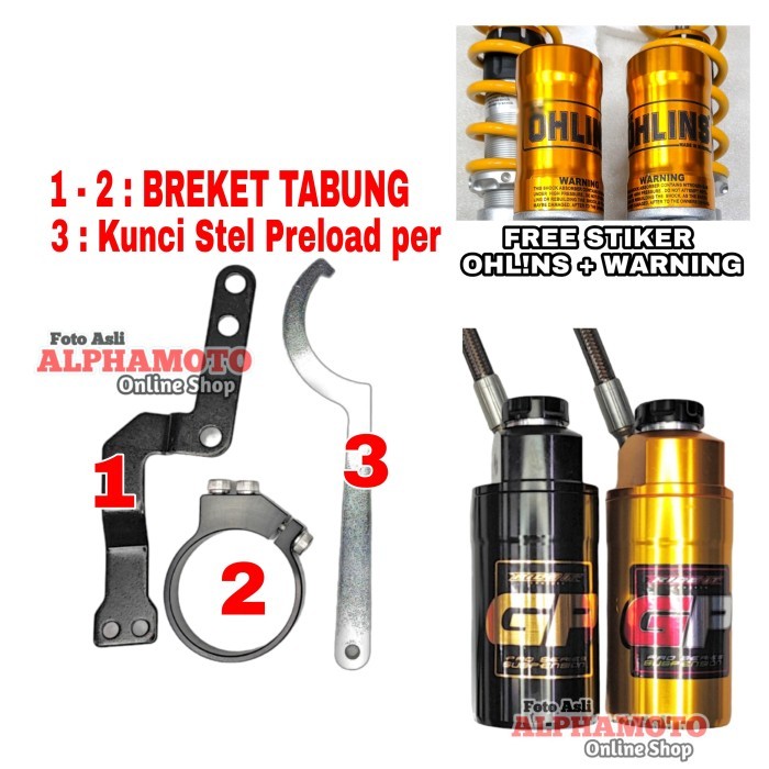 Monoshock Jupiter Mx Lama New King Tabung Pisah Shock Ride It