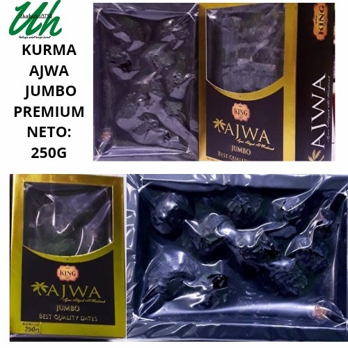 

KURMA AJWA JUMBO ALIYAH ALMADINAH JUMBO BEST QUALITY DATES 250GRAM