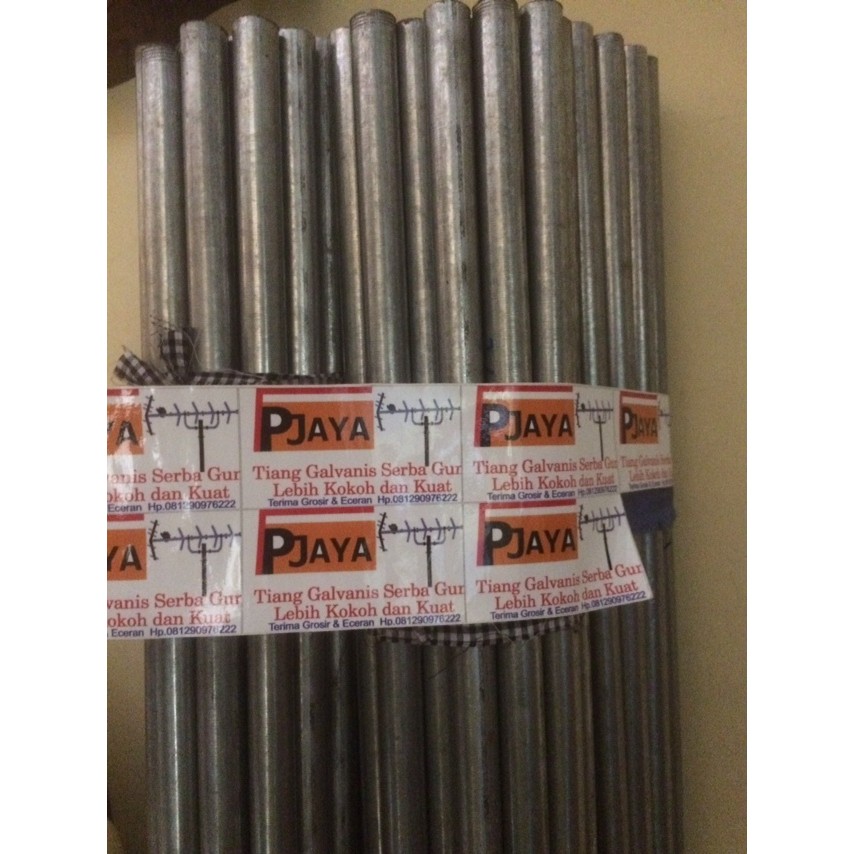 TIANG ANTENA TV DIGITAL 6 METER.