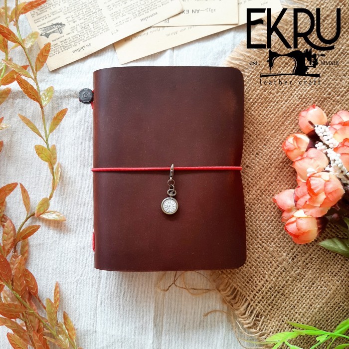 

Sale Genuine Leather Cover Travelers Notebook (Midori) Passport B