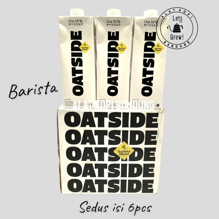 

Oatside Oat Milk 1L Sedus isi 6pcs / Susu Oat Gandum (3 variant)