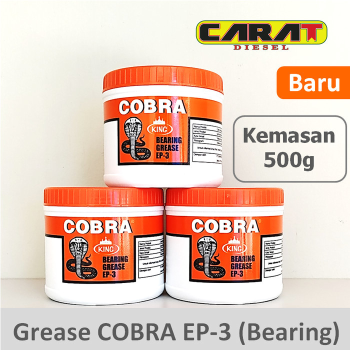 yang dicari] Cobra Bearing Grease EP-3 Grease Bearing Cobra 500g