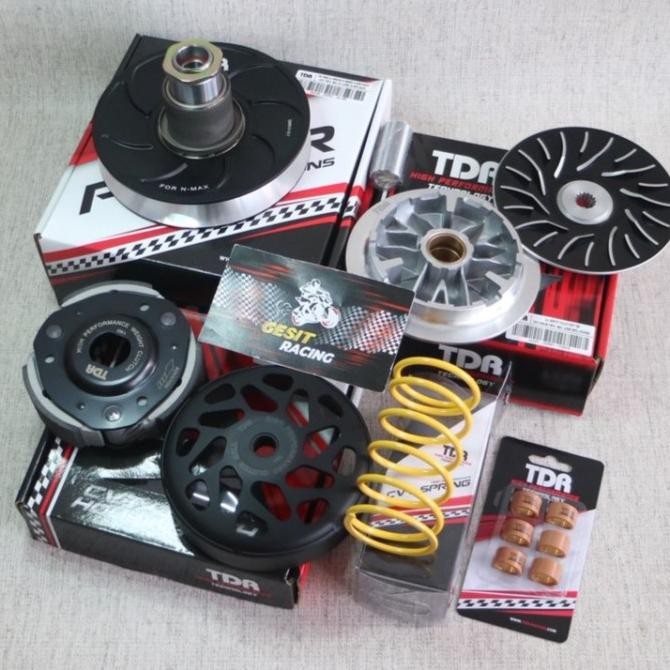 Paket kirian CVT Upgrade NMAX 2020-NMAX-AEROX TDR kampas ganda-pulley