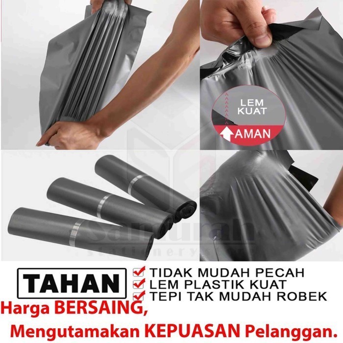 Plastik Polymailer PE 35 x 45 Tebal Kantong Packing 35x45 Packing Lem