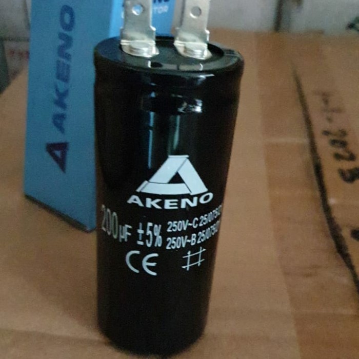 @=@=@=@=] San Ei Capacitor 100 uf/ mfd , 150 uf, 200 uf Kapasitor CD60 -250 VAC