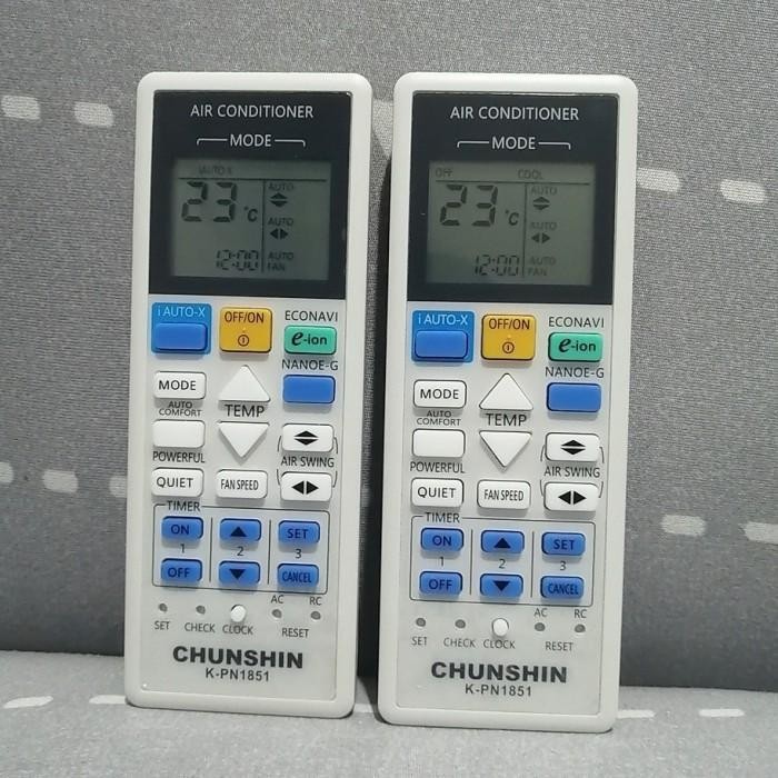 REMOTE REMOTE AC PANASONIC INVERTER ECONAVI I AUTO-X 4543