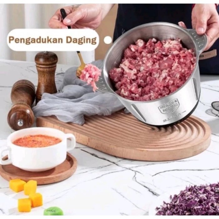 COOPER DAGING PHILIPS 2L ANTI KARAT MULTIFUNGSI PENGGILING DAGING 250WATT BLENDER 2L SERBAGUNA FOOD