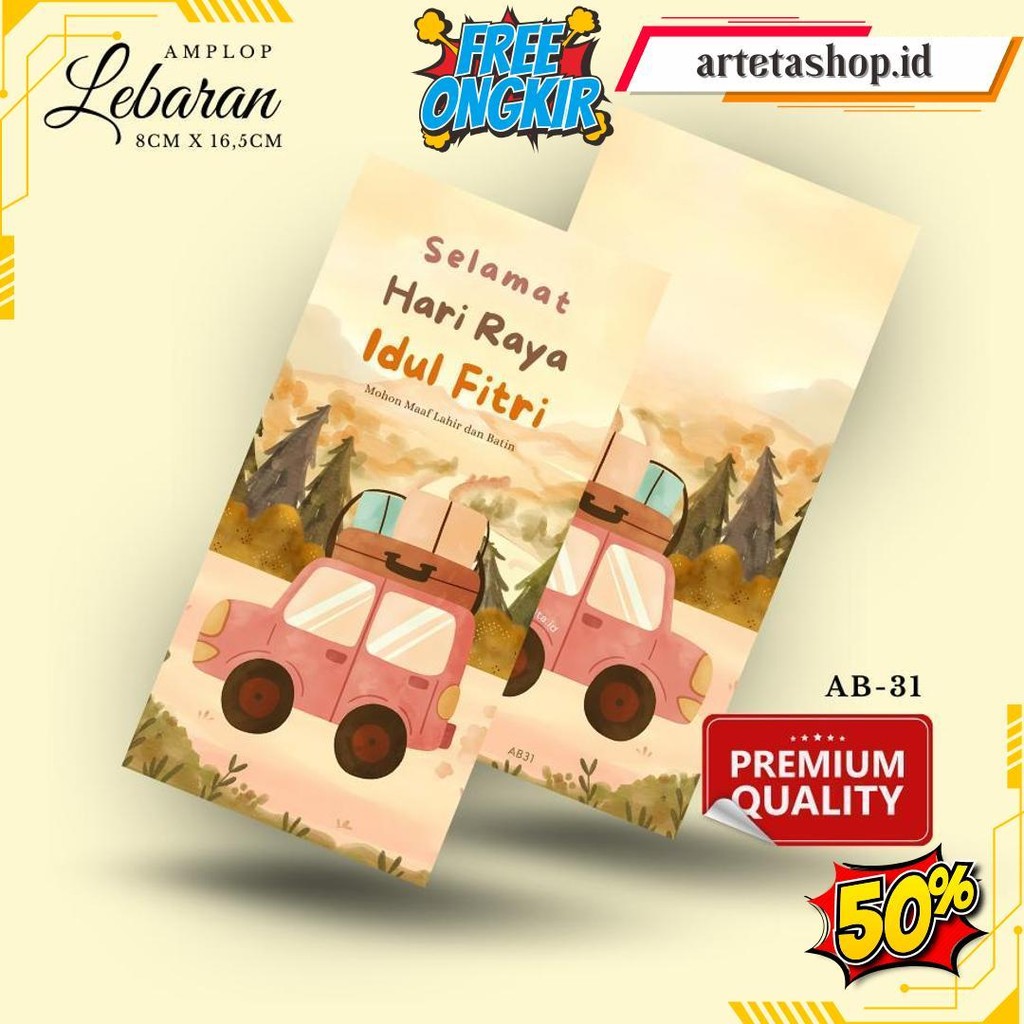 

Amplop Lebaran Panjang Premium Tebal Isi 50 Pcs Desian Series 2025 Angpau Karakter Lucu Murah Termurah Banget