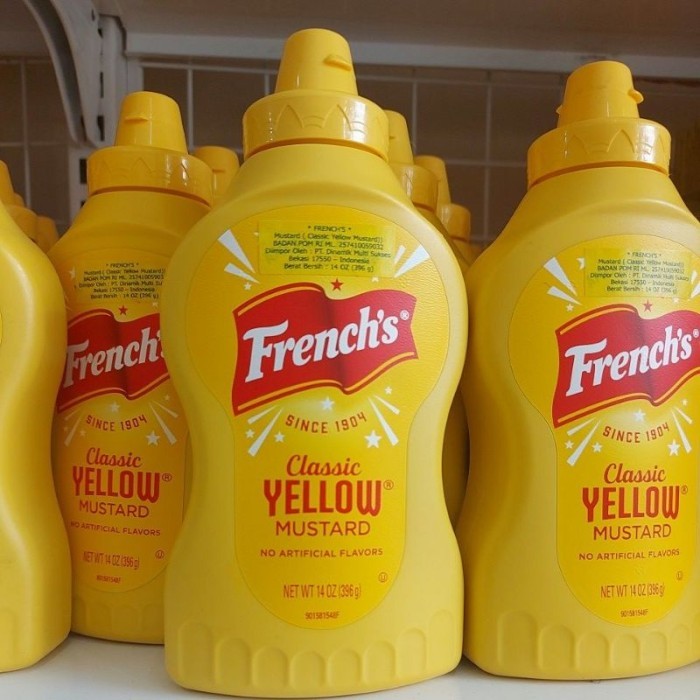 

New Product French Mustard Yellow 396Gr Mayo Dressing
