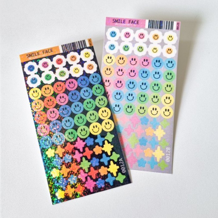 

:0:0:0] Stiker Smile Confetti Pelangi Rainbow Pastel Smiley Face Emo Deco 0012