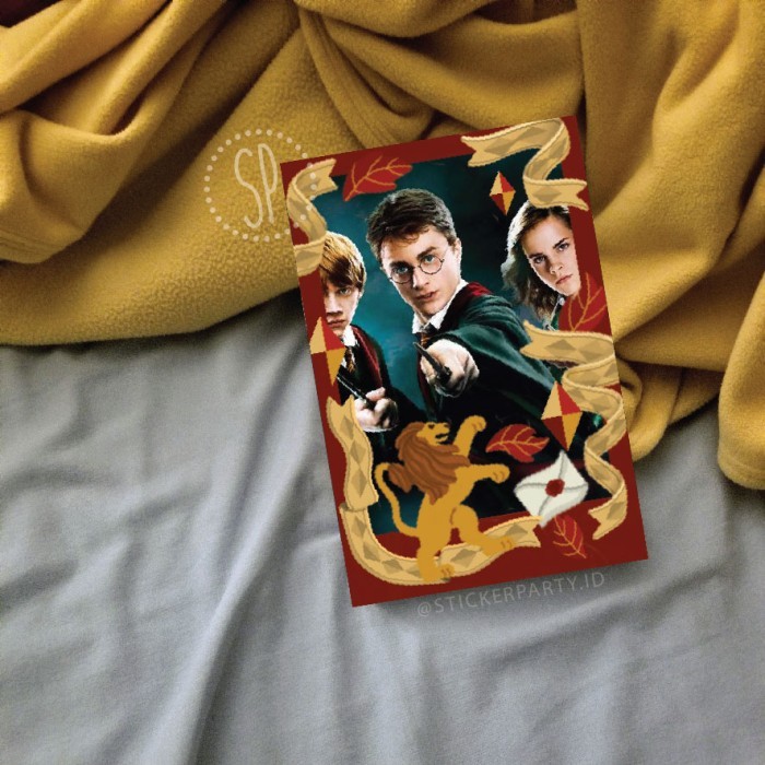 

Buruan serbu] [Sticker Party] Stiker Harry Potter House FanArt Deco Top Loader DIY