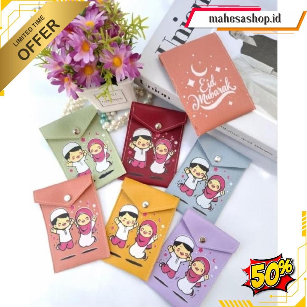 

(Isi 12Pcs) Dompet Amplop / Angpao Lebaran Idul Fitri Ukuran Sedang Siap Kirim