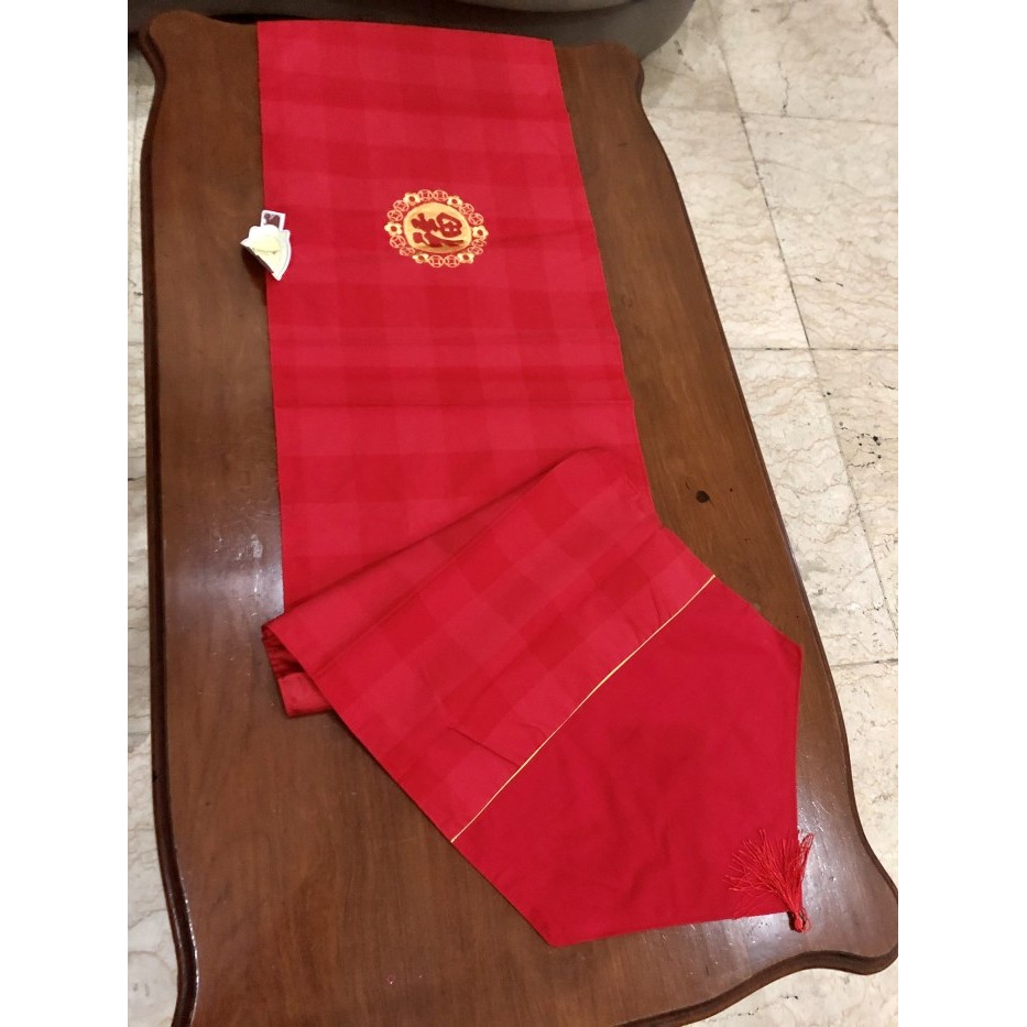 Taplak meja / table runner motif Imlek