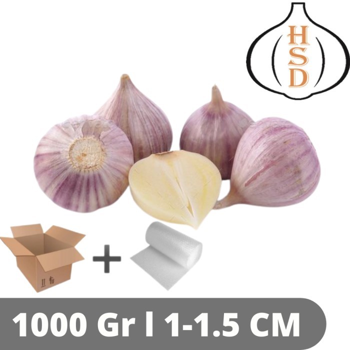 

TERLARIS HSD BAWANG TUNGGAL MINI 1 - 1.5 CM SOLO GARLIC 1 KG MURAH!!! MURAH