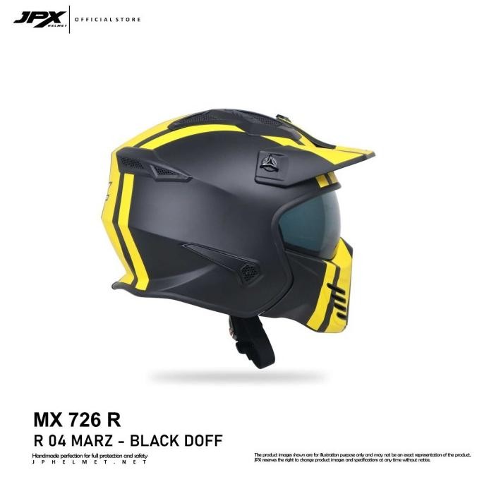 Helm JPX Full Face Mx-726R - R04 MARZ