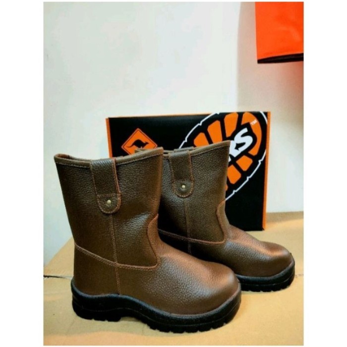 TERLARIS SEPATU CRUSHER TEXAS ORIGINAL SAFETY SHOES MURAH MURAH