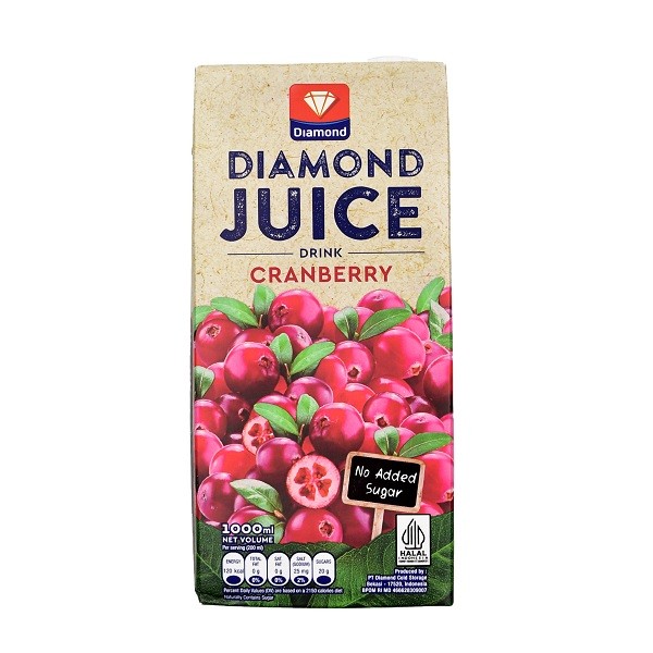 

DIAMOND JUICE UHT CRANBERRY 1L