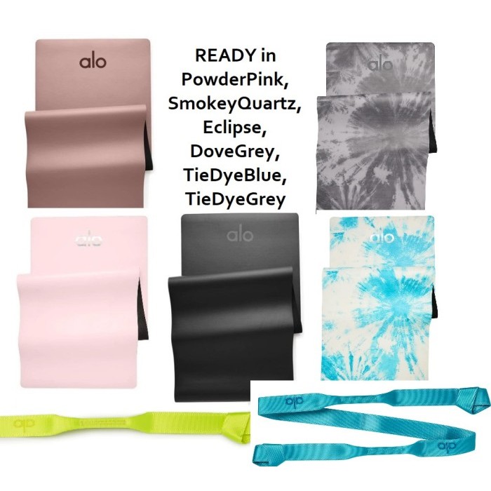 Alo Yoga AloYoga Mat Matras Warrior Chakra Camo Tie Dye Long Strap