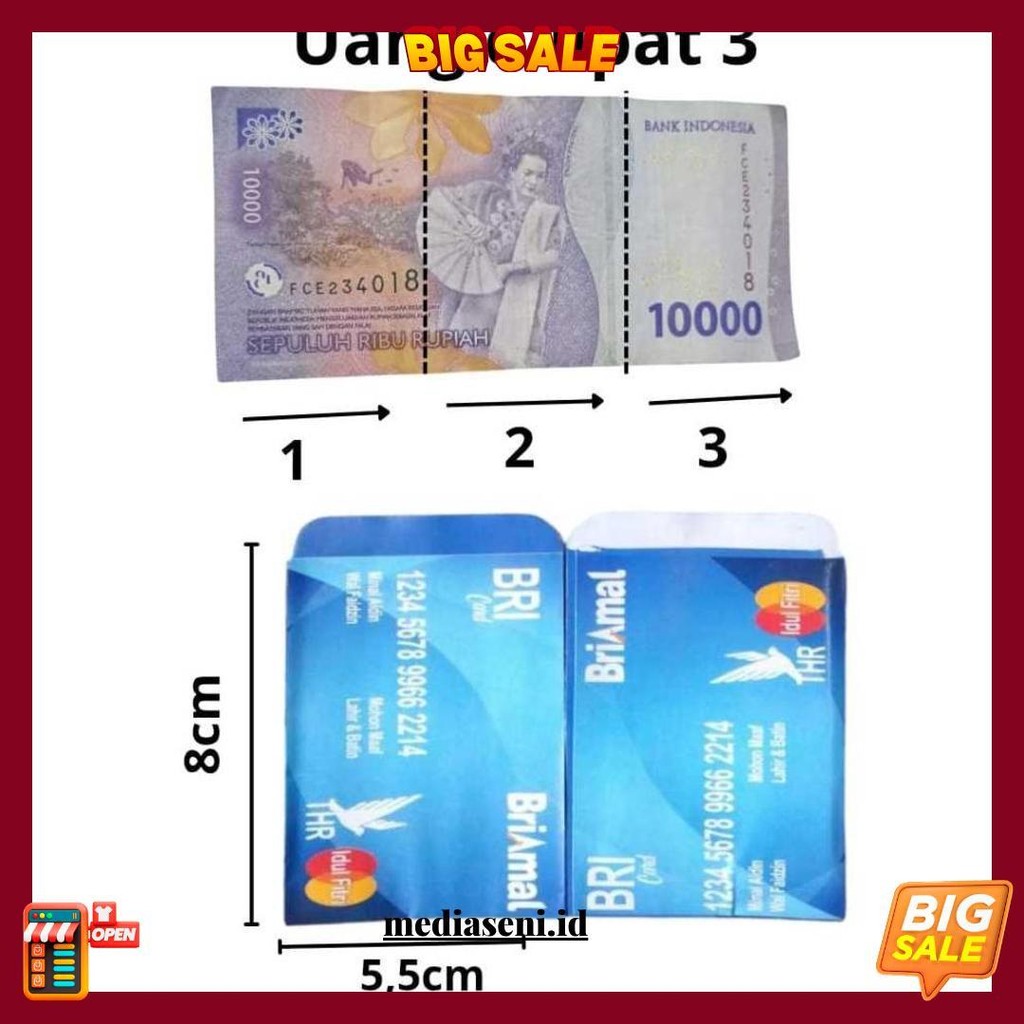 

Amplop Lebaran Mini 10Pcs Karakter Labubu Snack Kecil 1 Pack / Amplop Lebaran Grosir Terlaris
