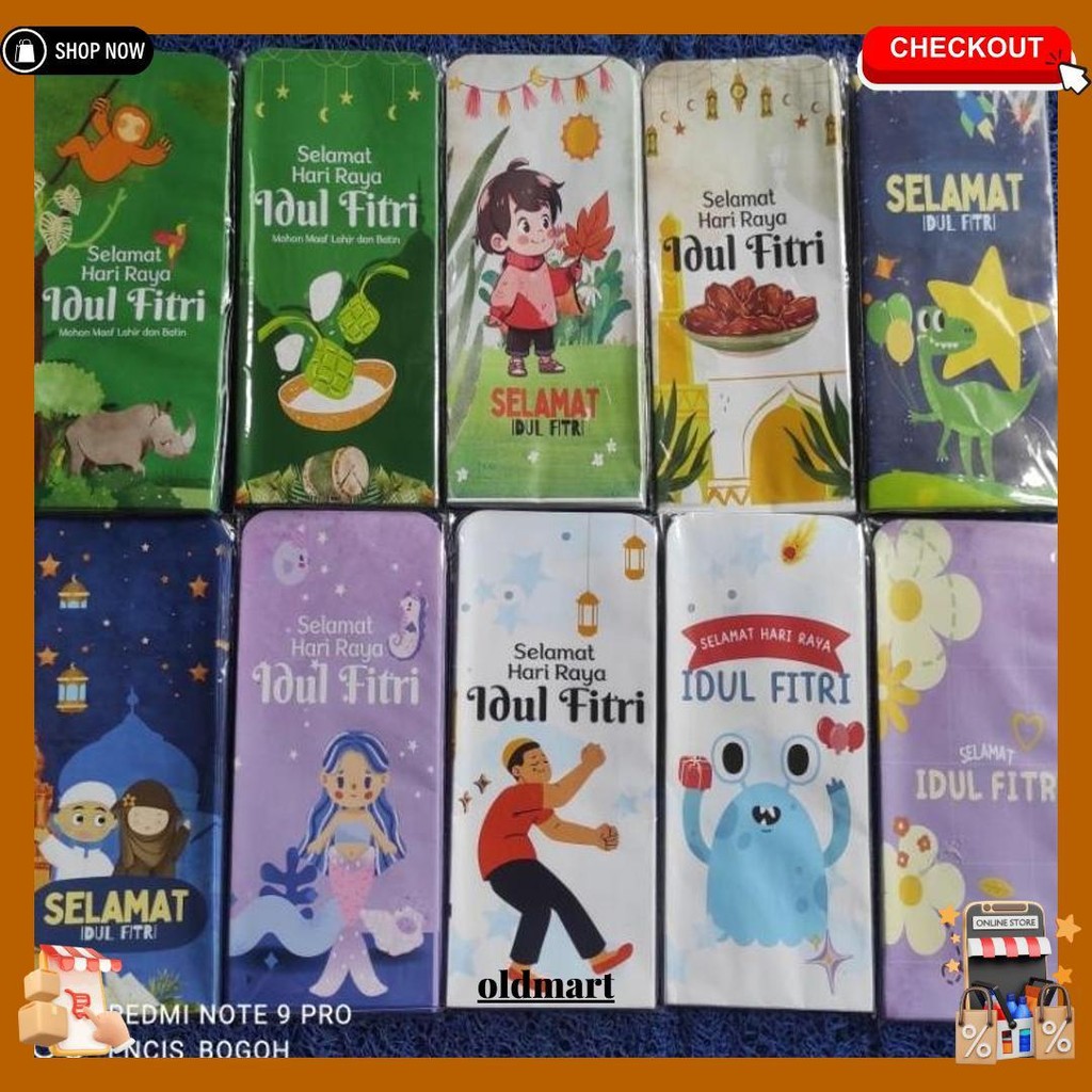 

10 Pcs -Amplop Lebaran Tema Labubu Sanrio Kuromi Uk Jumbo Siap Kirim