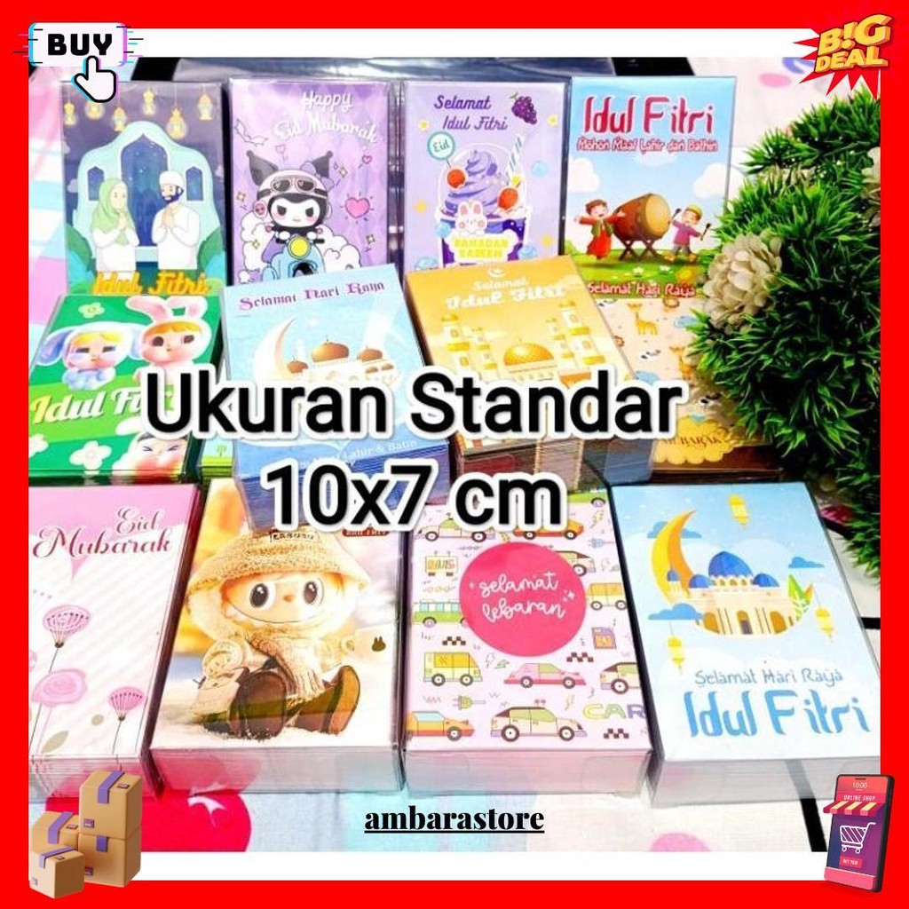 

Amplop Lebaran Idul Fitri (Isi 50 Pcs) Amplop Karakter Viral Angpao Terlaris Siap Kirim
