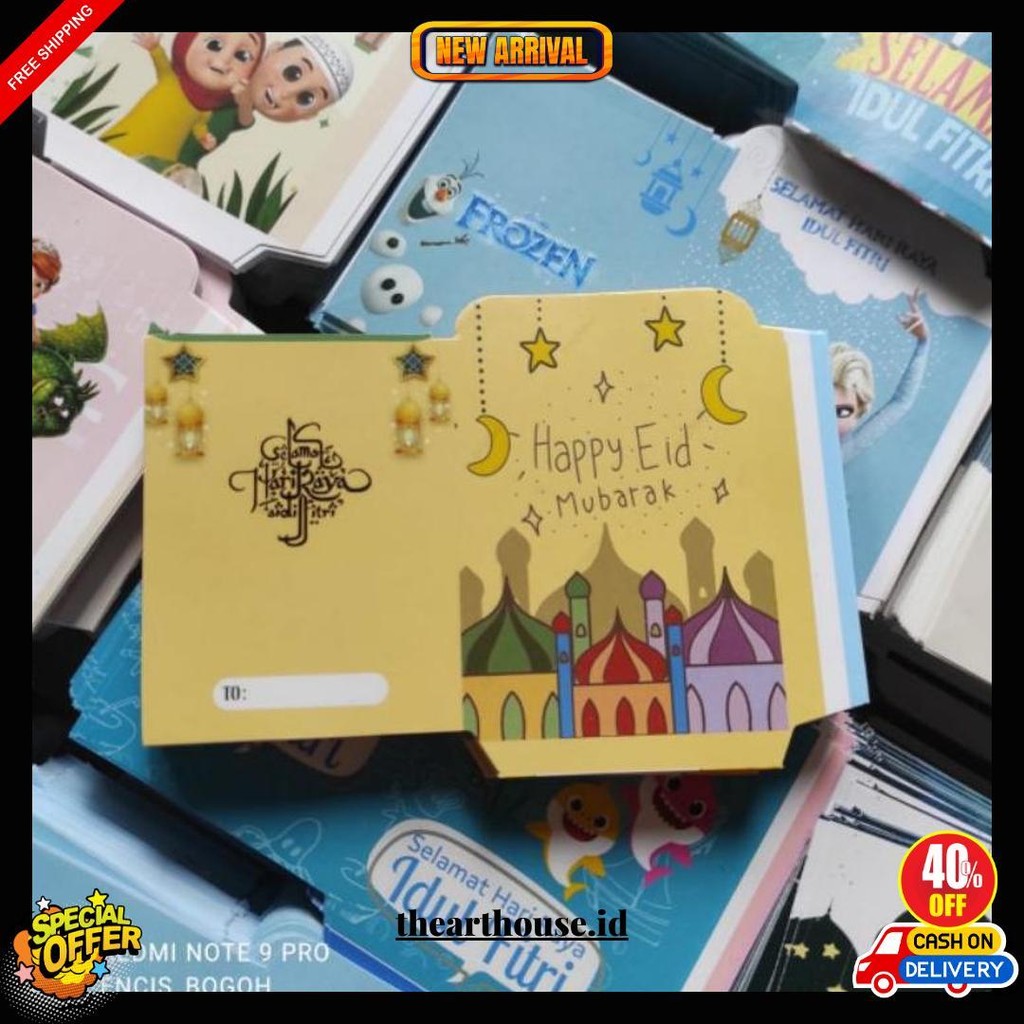 

Pilih Motif - 100 Lembar Amplop Mini Karakter Gratis Ongkir