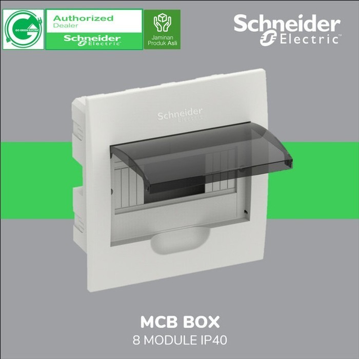 Schnaider Box MCB Schneider 8 Grup / Fuse Box Schneider 8 Group DOMH12108F