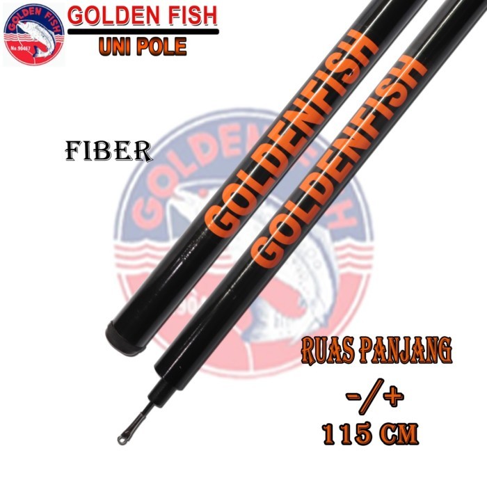 Pancing Full Set Joran Tegek Golden Fish Uni Pole