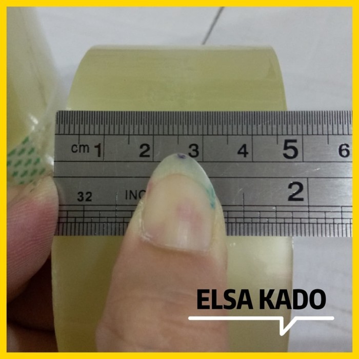 

Lakban Bening Coklat 40Mm X 90Yard Glo Tape Selotip Kwalitas Daimaru